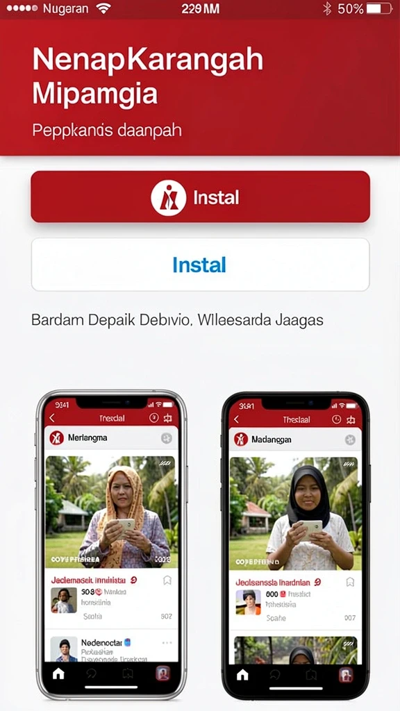 agenjitu - Tampilan antarmuka yang menarik dan mudah digunakan.