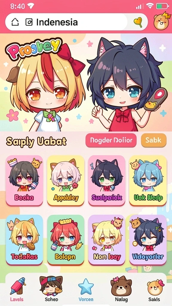 naga1001 - Salah satu level menantang di dalam game.